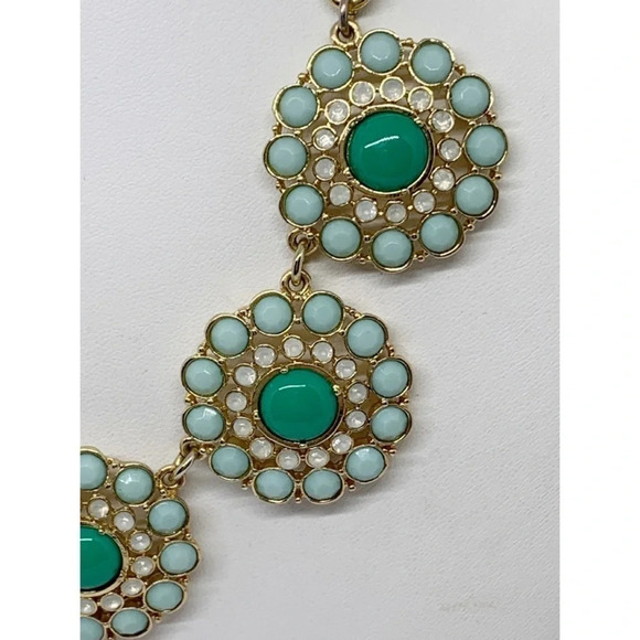 J. Crew Flower Medallion Necklace - Picture 2 of 3